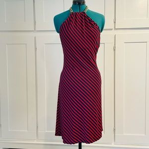 Ralph Lauren striped halter dress